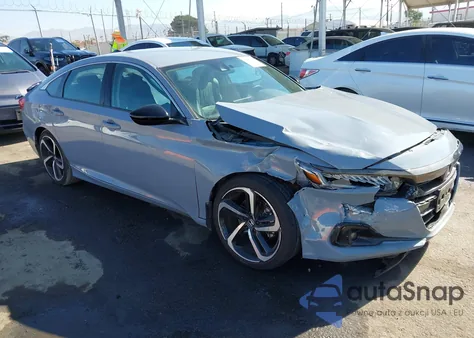2021 Honda Accord Sport Special Edition from USA, damaged, VIN 1HGCV1F48MA064836